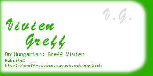 vivien greff business card